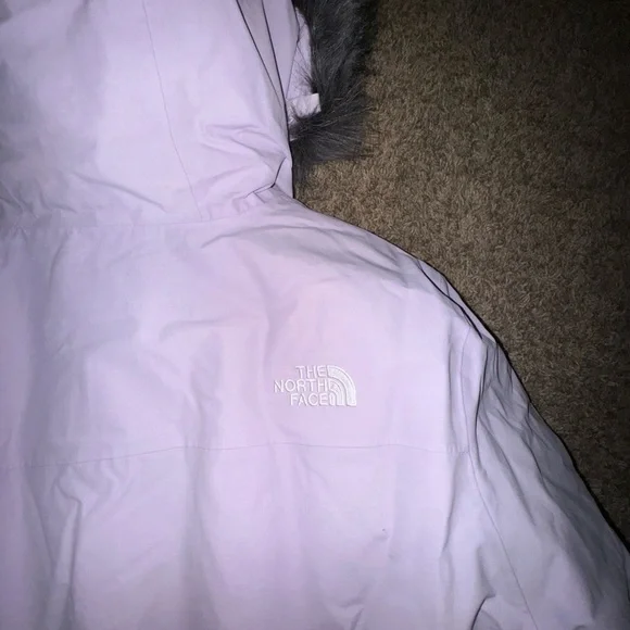 The North Face Arctic Women Waterproof Down Parka Lavender Plus Size 2X NEW $350